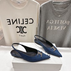 셀린느 CELINE 알마 트리옹프 데님 슬링백 CL295