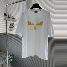 펜디 FENDI 남성 라운드 반팔 F254