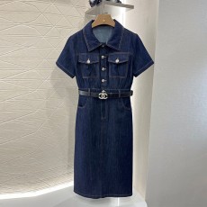 샤넬 CHANEL 여성 데님 원피스 CL0768
