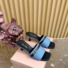 미우미우 MIUMIU 힐 뮬 MU014814