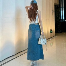 디올 DIOR 여성 데님 스커트 DR1508