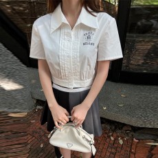 프라다 PRADA 여성 셔츠 반팔 PD12953