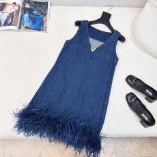 발렌티노 VALENTINO 여성 데님 원피스 V742