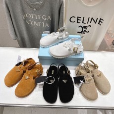 프라다 PRADA 스웨이드 슬링백 PR290