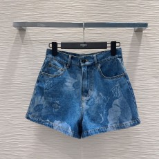 펜디 FENDI 여성 데님 팬츠 F267
