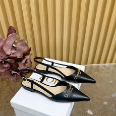 디올 DIOR 보이 플랫 슬링백 D17882