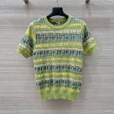 펜디 FENDI 여성 니트 반팔 F269