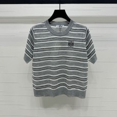 로에베 LOEWE 여성 니트 반팔 LW0509