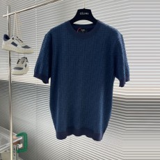 펜디 FENDI 남성 니트 폴로 반팔 F271