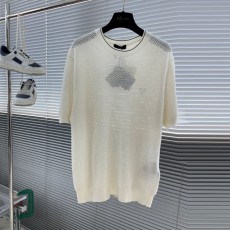 프라다 PRADA 남성 라운드 반팔 PD12974