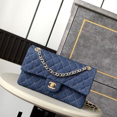 샤넬 CHANEL 빈티지 데님 체인백 C2462