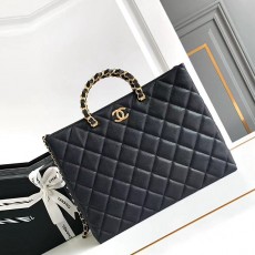 샤넬 CHANEL 캐비어 라지 볼링백 C2503