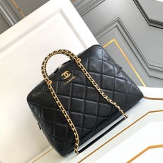 샤넬 CHANEL 라지 볼링 핸드백 C2504
