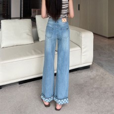 루이비통 LV 여성 데님 팬츠 LV8407
