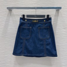 셀린느 CELINE 여성 데님 스커트 CEL084
