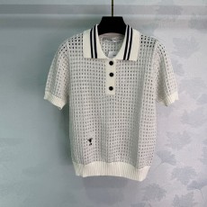 디올 DIOR 여성 폴로 니트 반팔 DR198